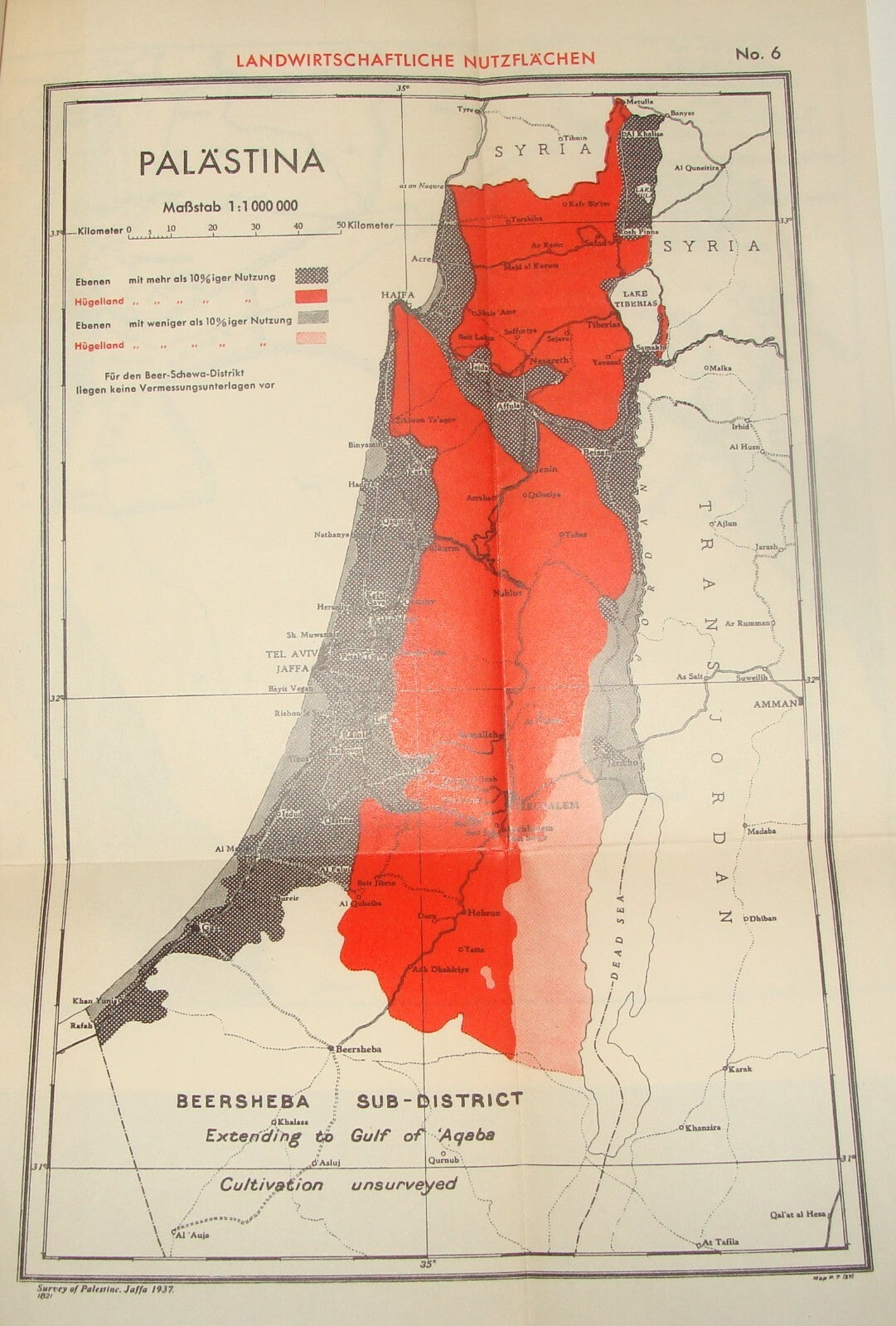 Map Palestine 1936 1937 British Israel Jewish Arab State Peel Partition Plan x7