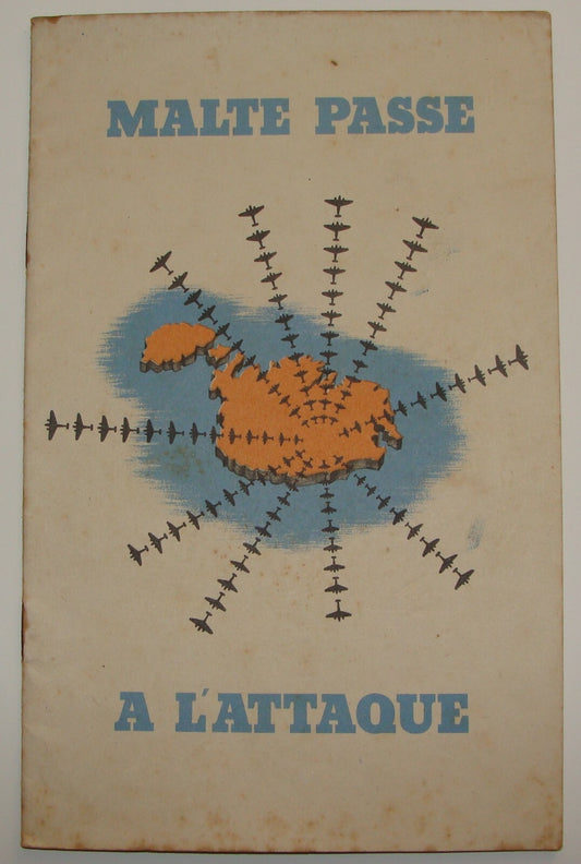 France French World War II Malte passe a l'attaque Malta Italy Army Military