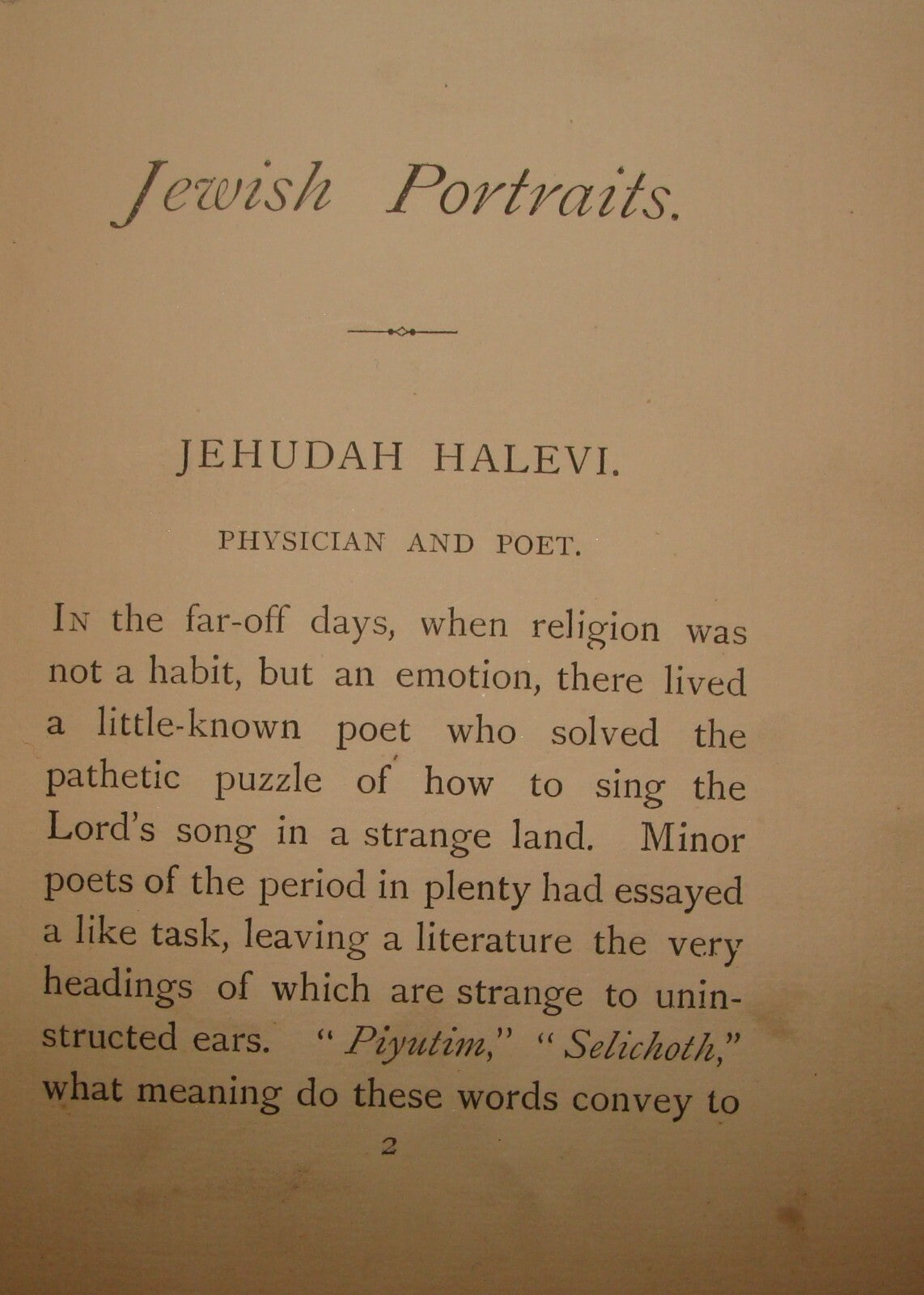 Jewish Judaica Antique 1888 Portraits By Lady Magnus London History 1st