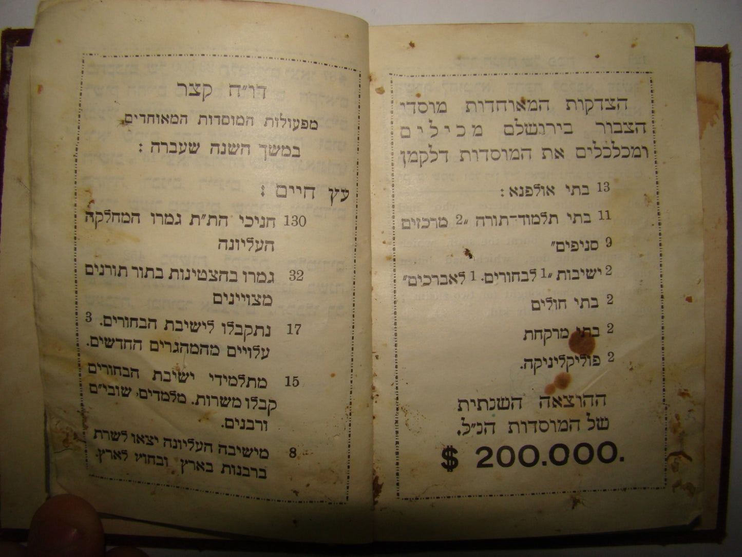 Book Jewish Judaica Rabbi Pocket Passover Haggadah Souvenir Eng\Heb Jerusalem