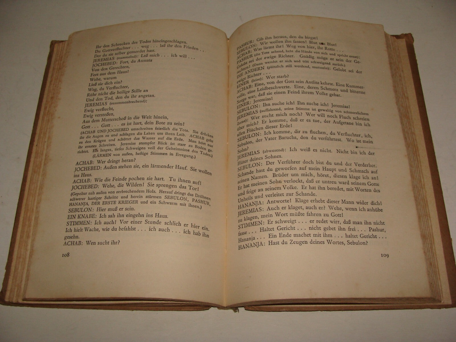 Germany Book Jewish Judaica German Leipzig 1919 Stefan Zweig Jeremias