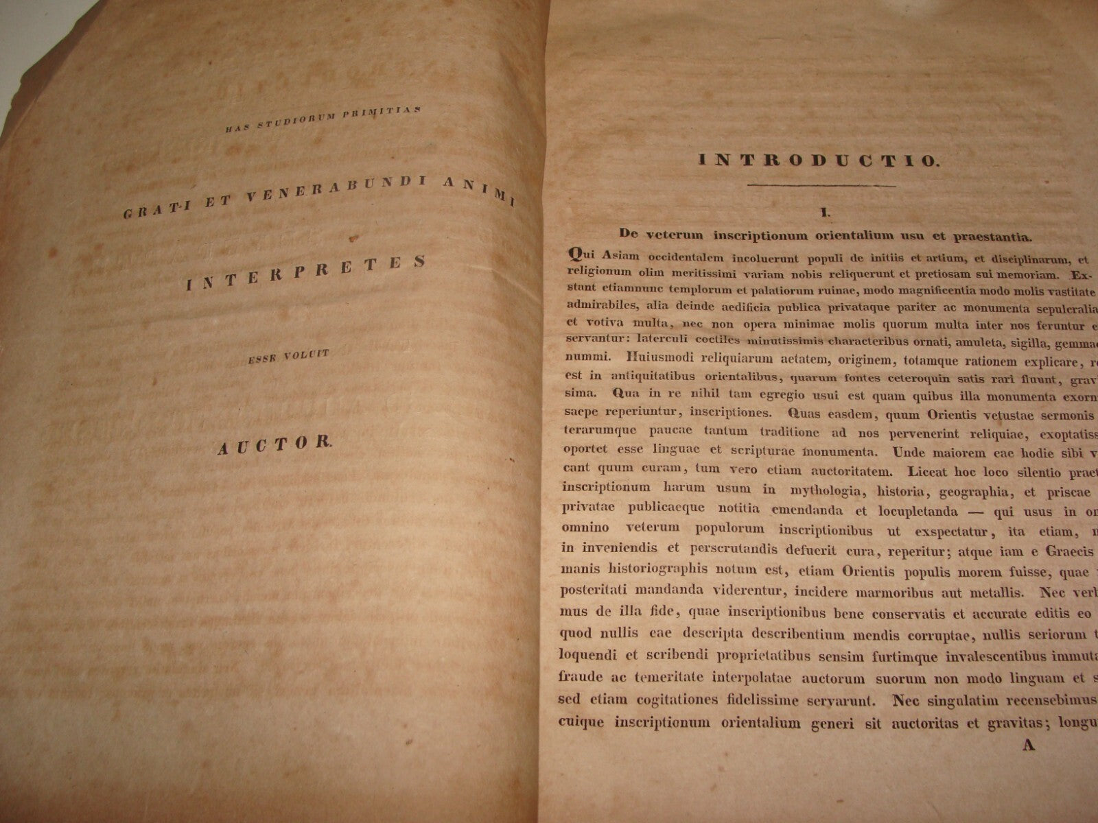 Germany 1833 E. Beer German Papyri Inscriptions Egypt Jewish Hebrew Paleography