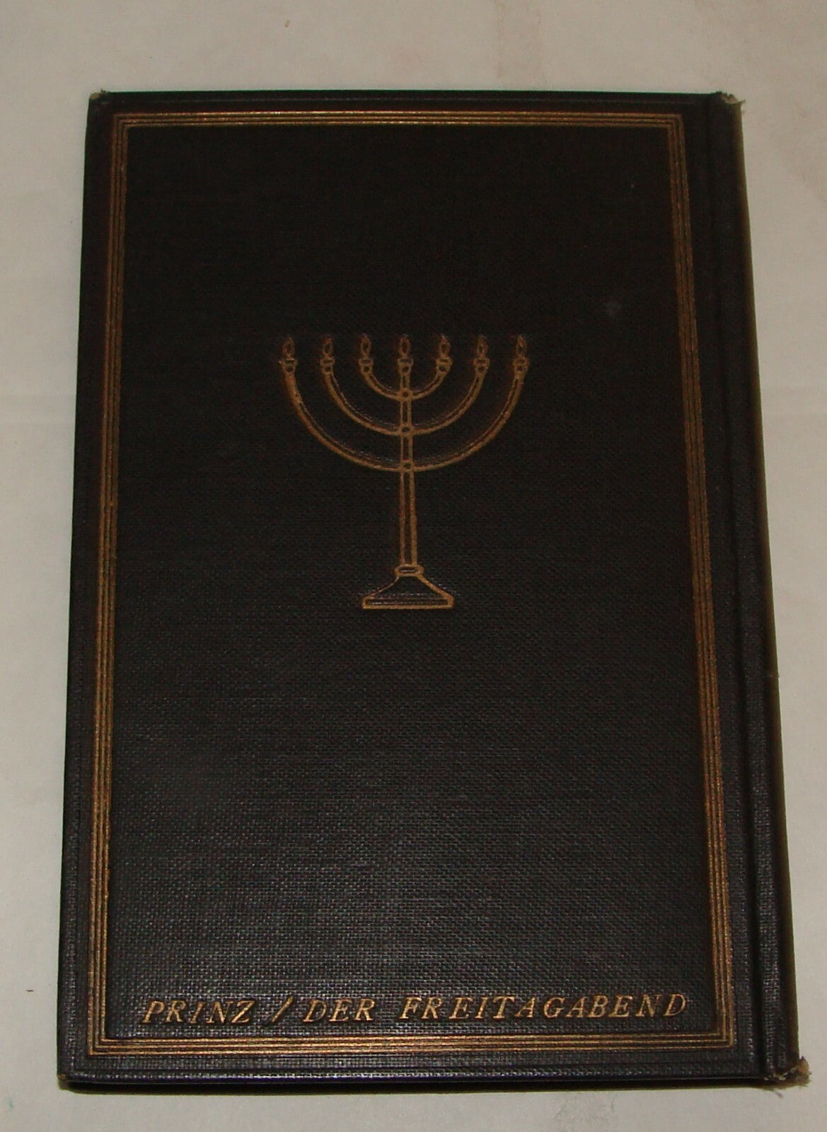 $ Book Jewish American Judaica Rabbi Joachim Prinz SIGNED Sabbath Prayer German