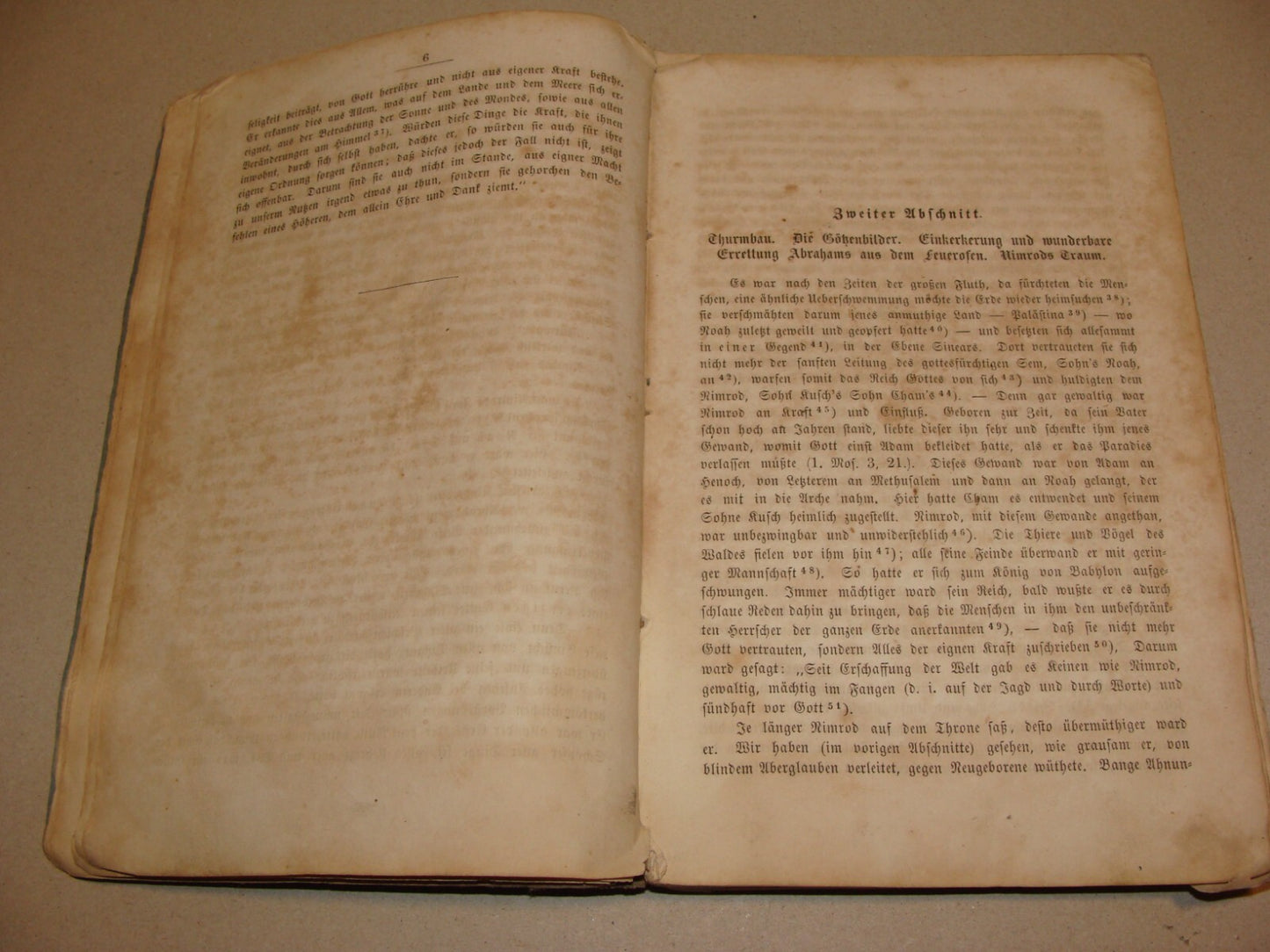 Germany Book Jewish Judaica 1859 German Leipzig Bible Biblical Abraham History