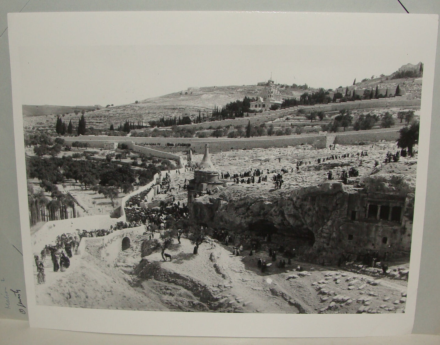 Photo Print, Ottoman Pre 1917 Palestine Israel Jerusalem Jewish Funeral MATSON