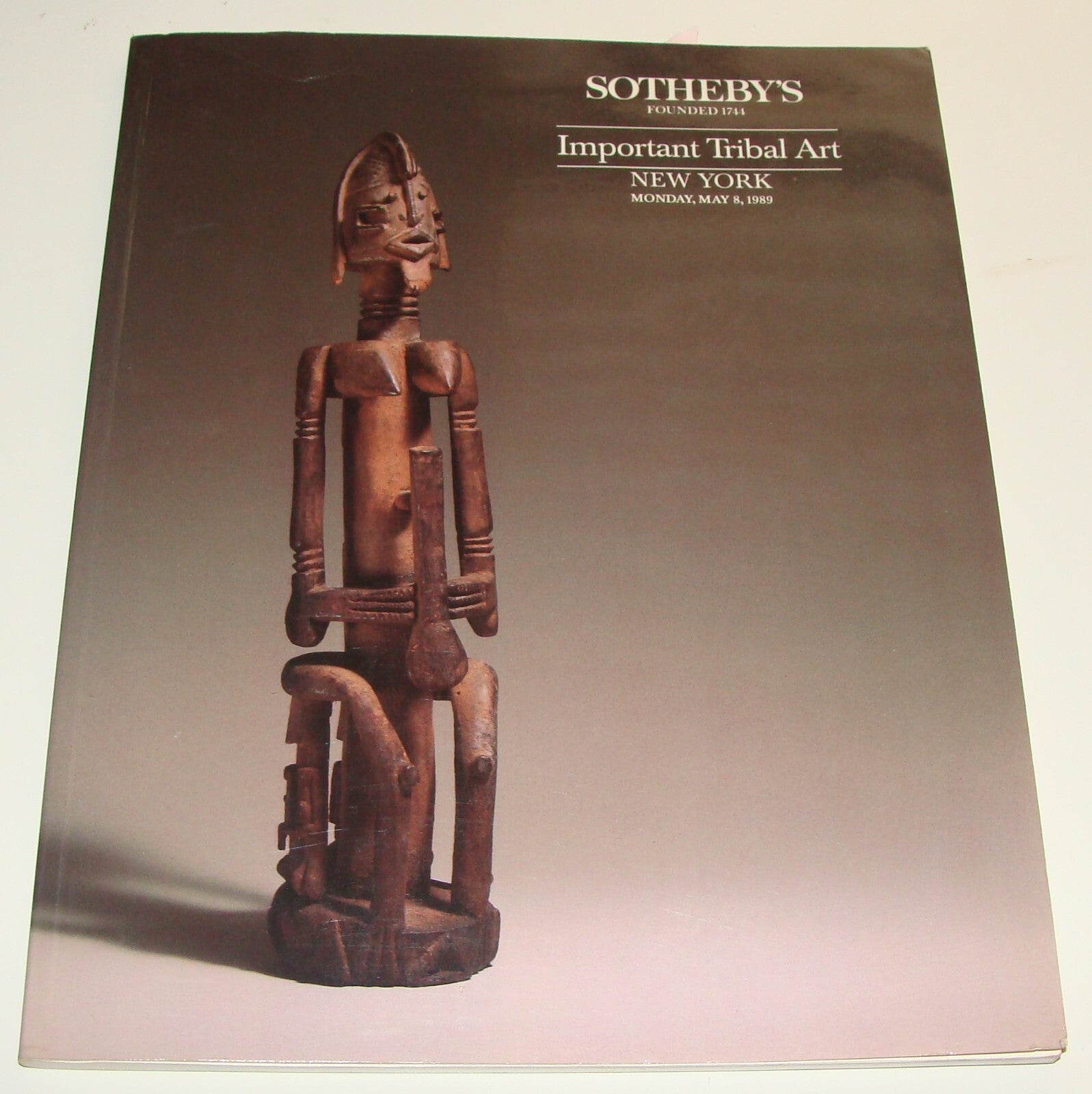 Catalog Sotheby's Important Tribal Art 1989