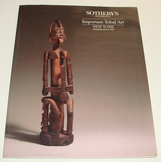 Catalog Sotheby's Important Tribal Art 1989