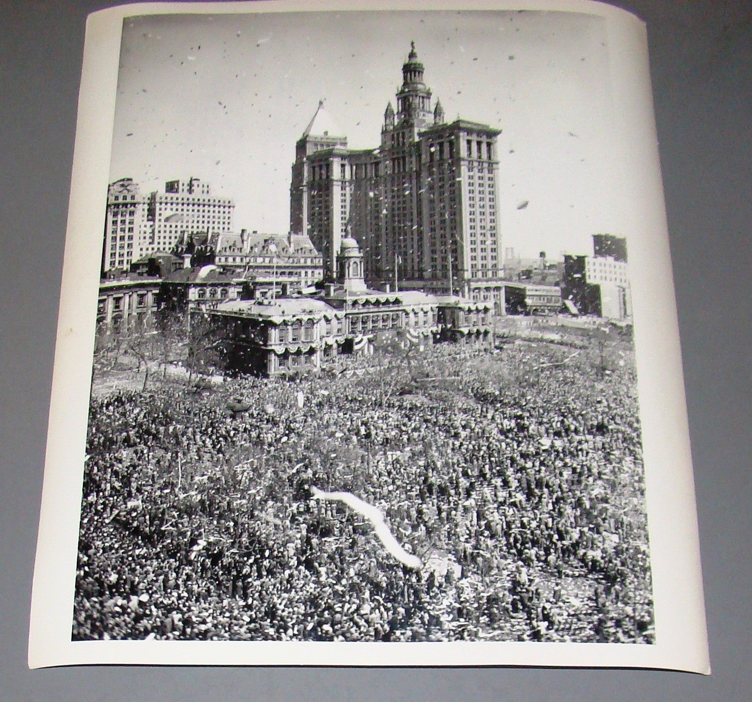 Press photo general Douglas MacArthur Reception US Army NYC 1951 Korea war ww2