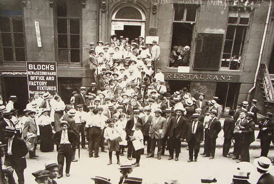 Photo Print, 1915 American Jewish Judaica United States NY Labor Garment Workers