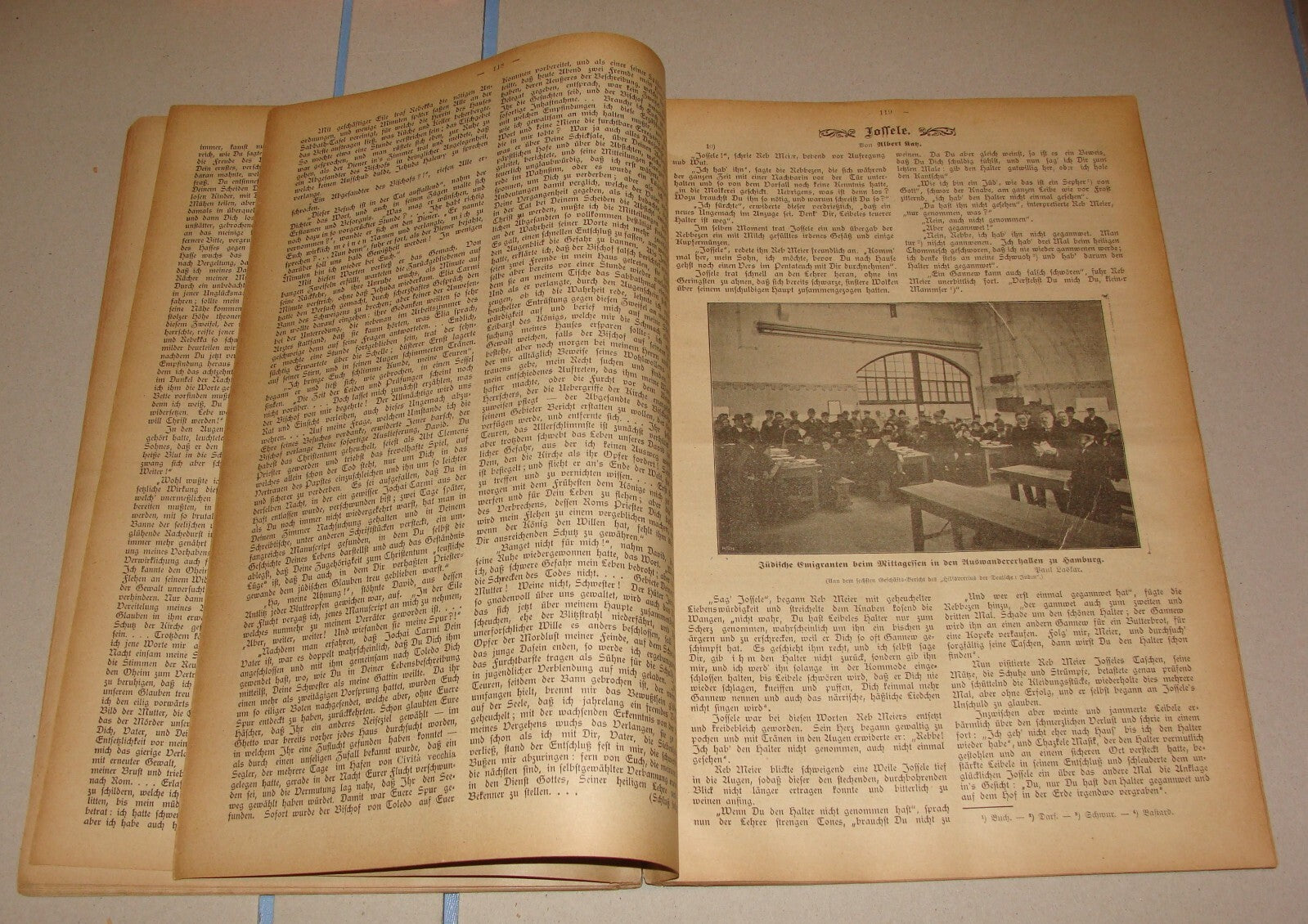 Germany Newspaper Jewish RARE Judaica German Sabbat Stunden 1908 Hildesheimer