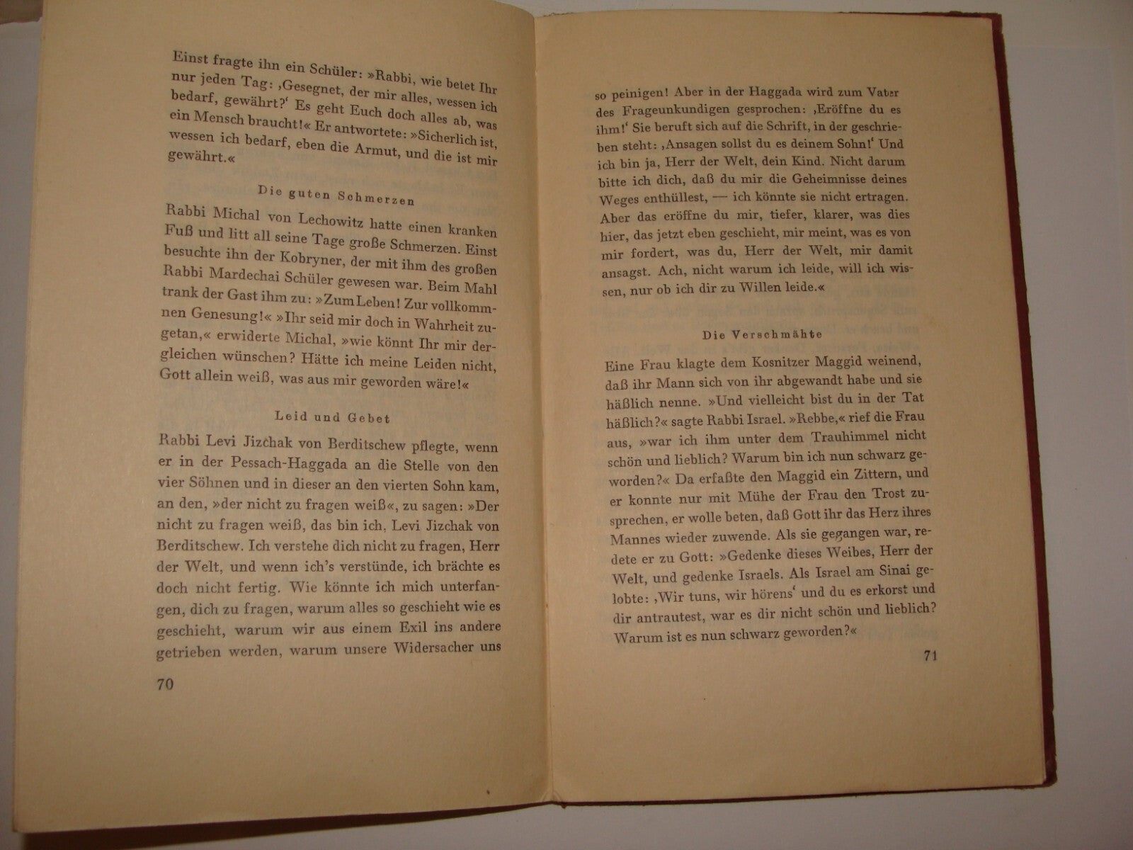 Germany Book Jewish Judaica 1935 German Martin Buber Religious Hasidic Stories