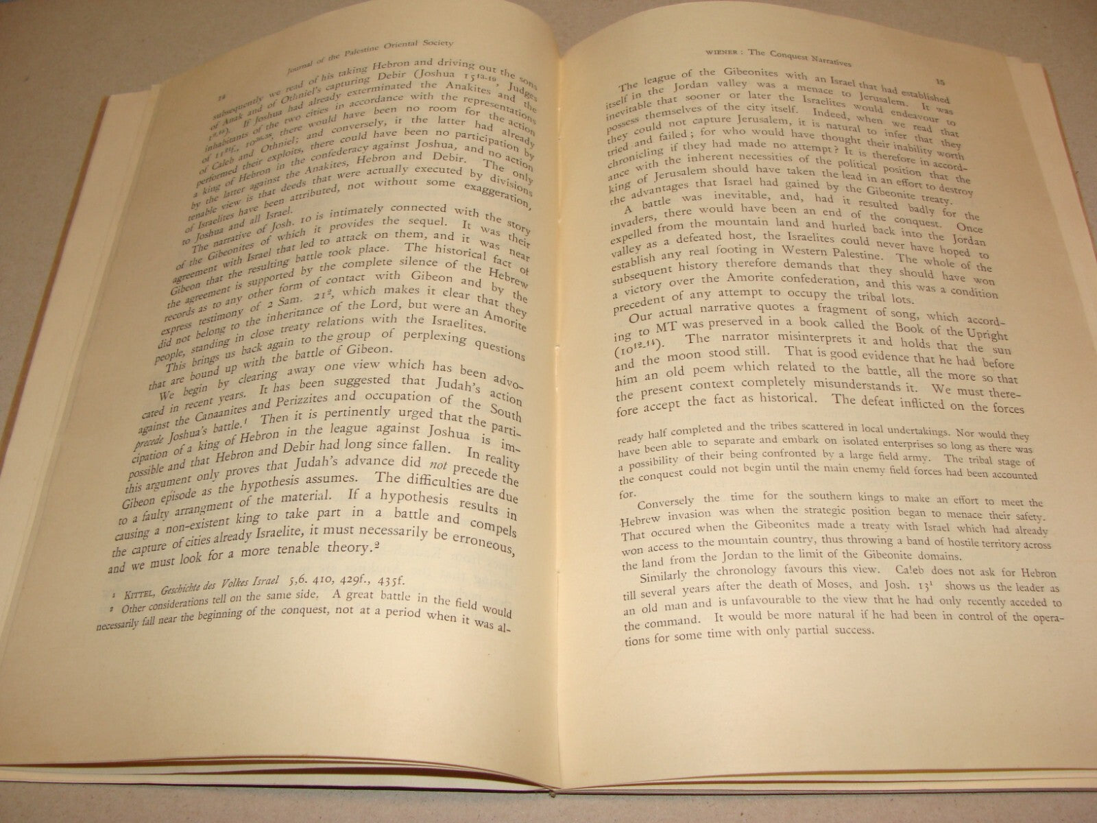 $ Journal Palestine 1929 Israel Oriental Society x2 Jewish Judaica