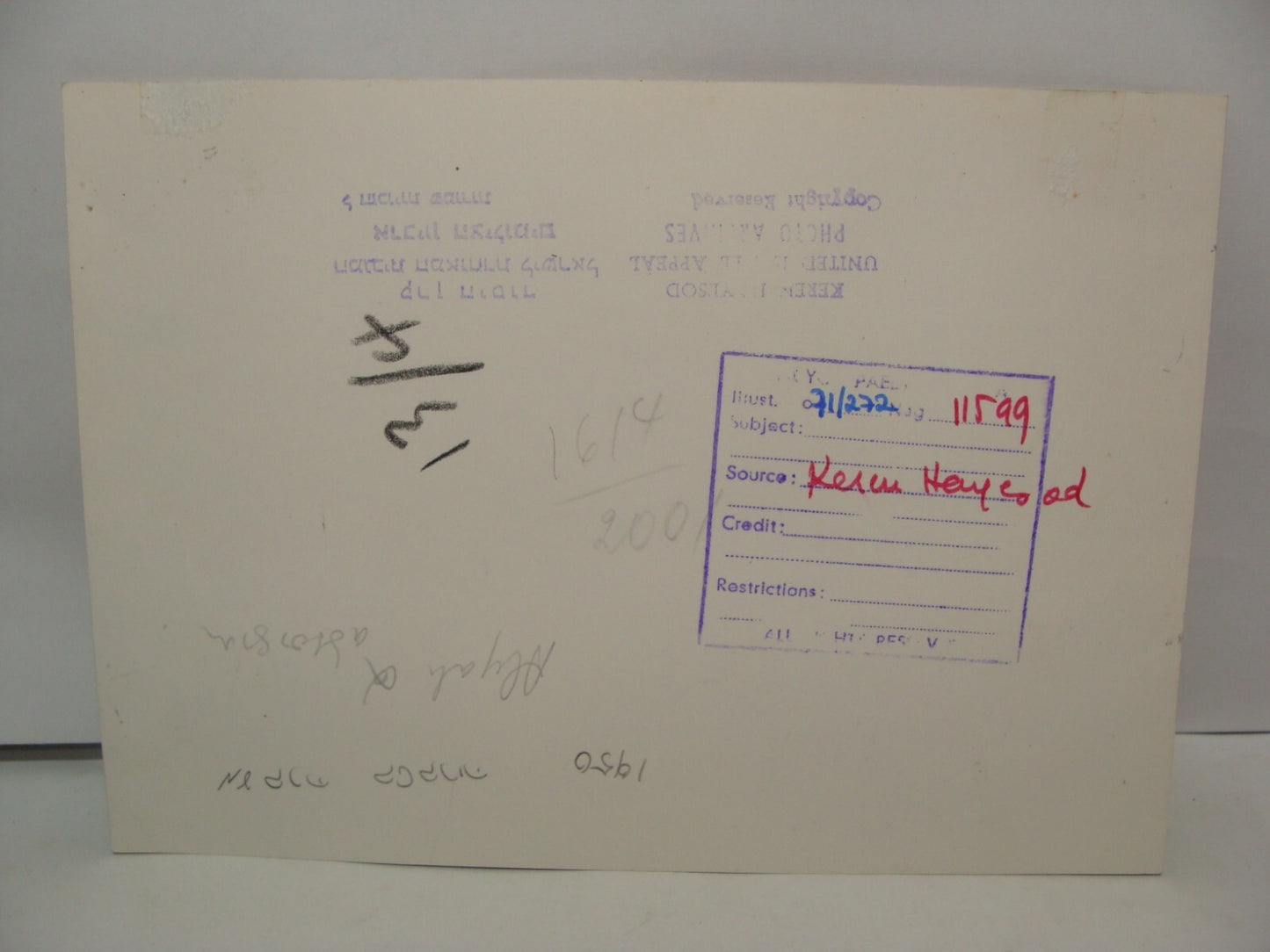 Photo Print 1950 Israel Israeli Immigrant Tents Absorption Camp Tiberias Refugee