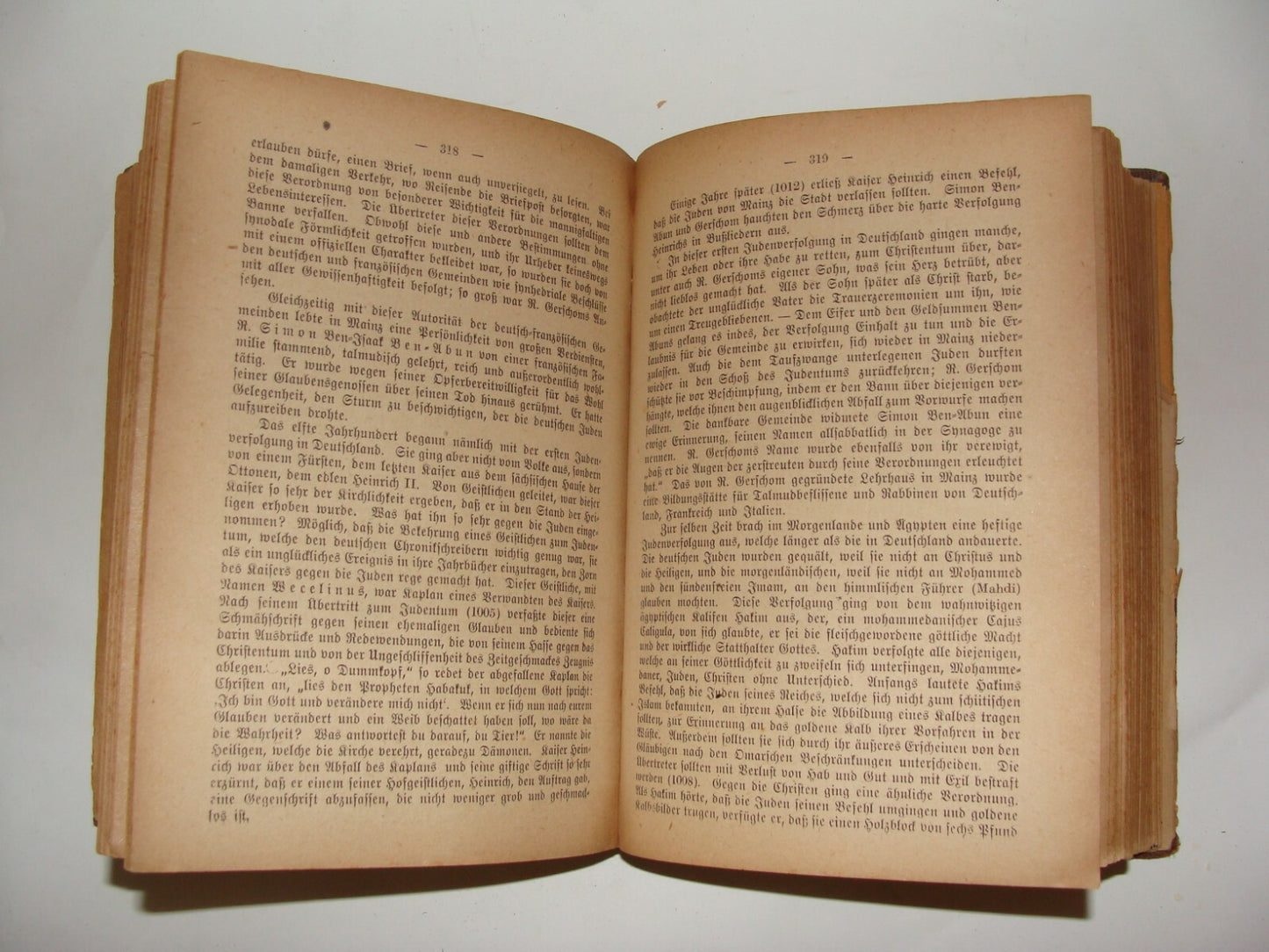 Germany 1923 Heinrich Graetz geschichte der juden Judaica Jewish History German