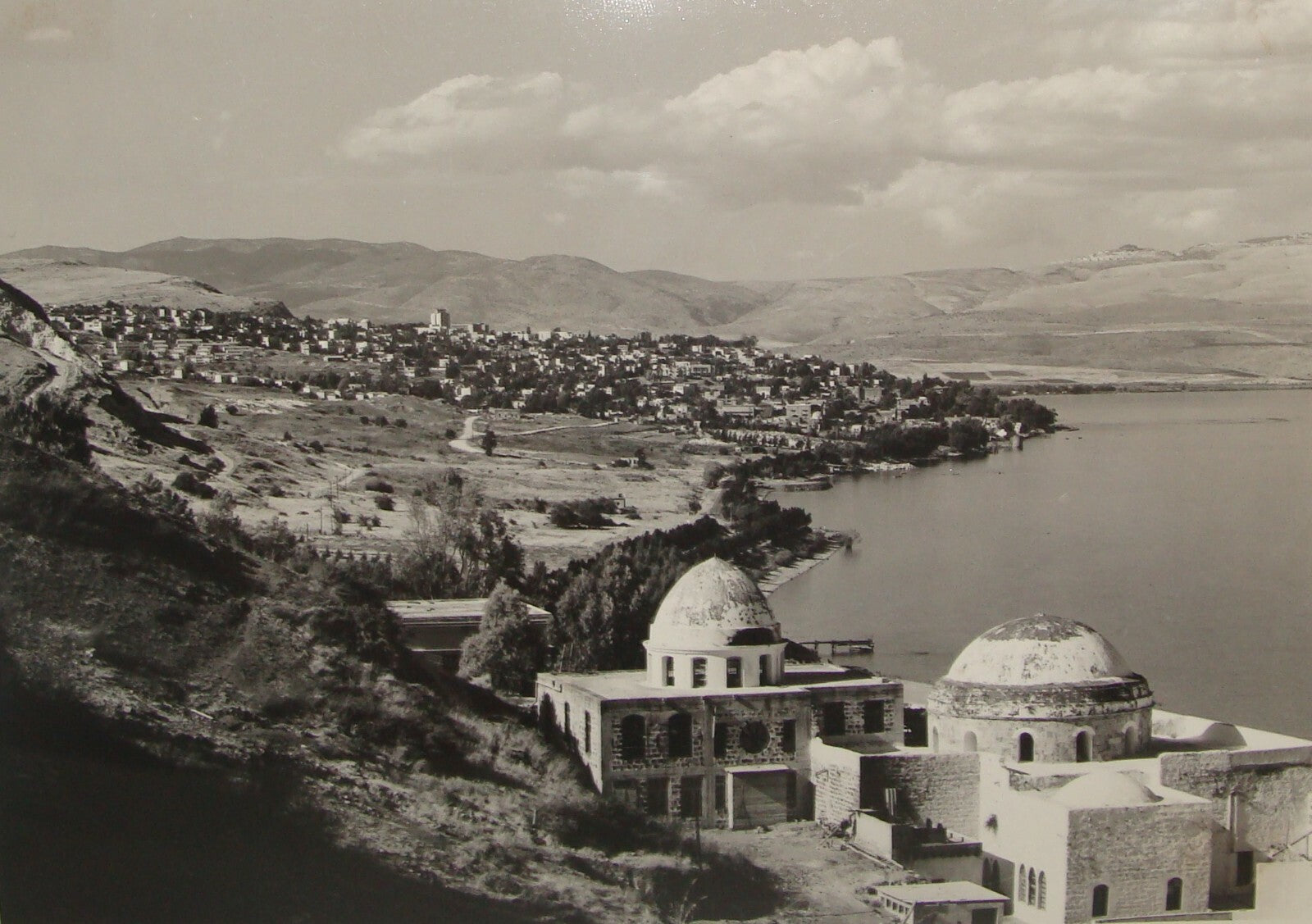 Stamp Israel Press Photo Vintage Israeli TIBERIAS Photographer A. Strajmayster
