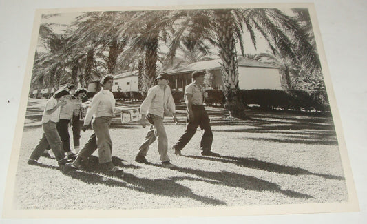 Photo Jewish Israel Israeli 1950s Hebrew KIBBUTZ KINNERET