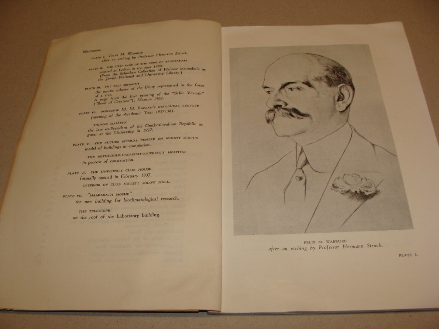 Bulletin Palestine Jewish Judaica 1938 Israel Jerusalem Hebrew University