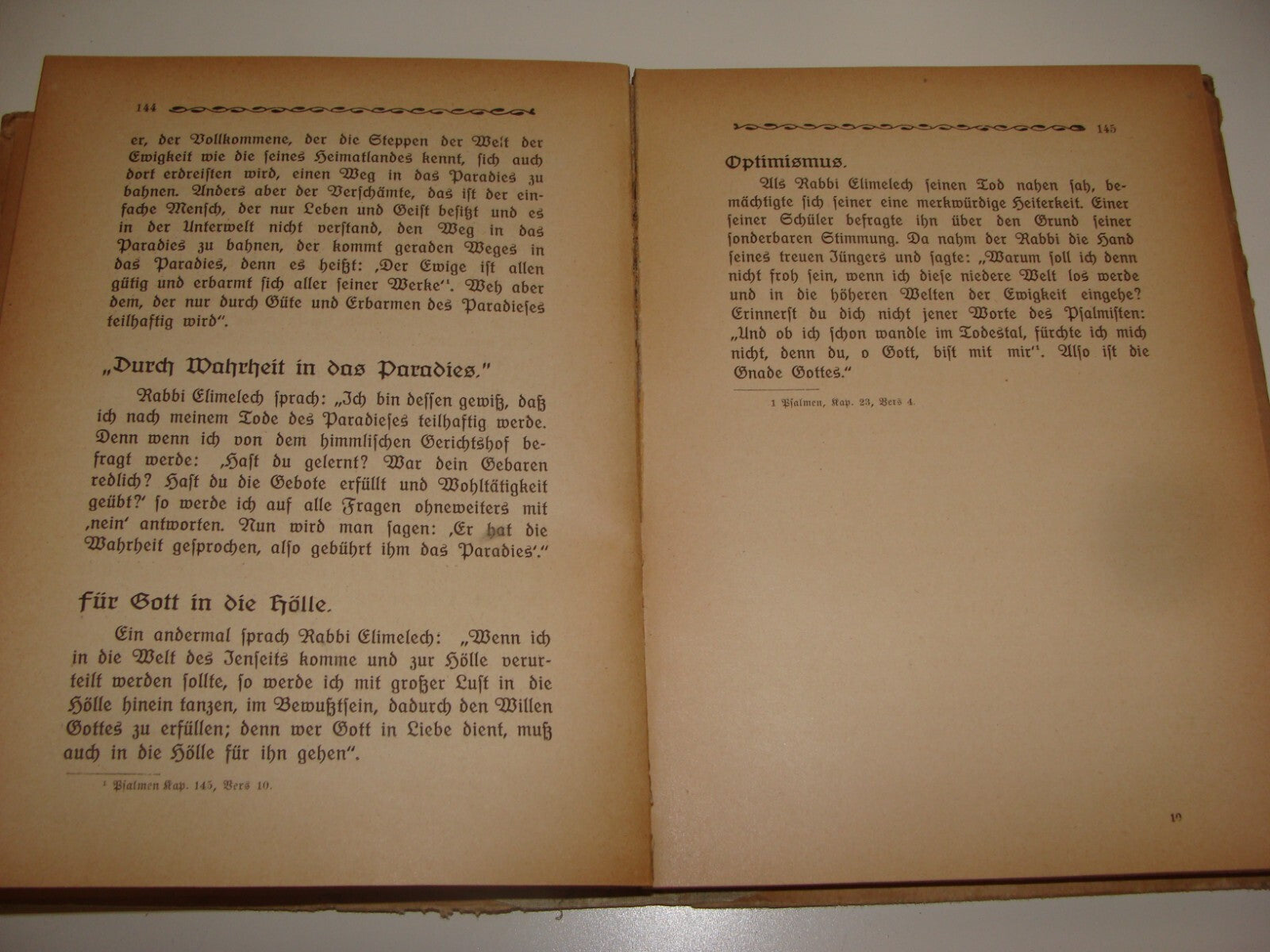 Germany Book Jewish 1920 Judaica German   Hassidic Religious Rabbi