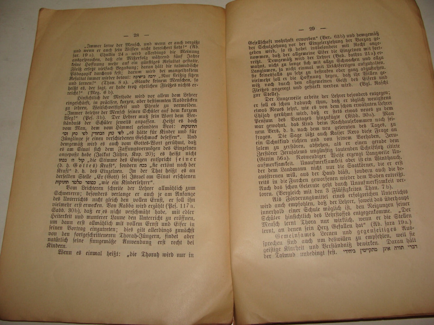 Germany Book Jewish Judaica German Bible Biblical Hebrew TALMUD Dr. Stein 1901