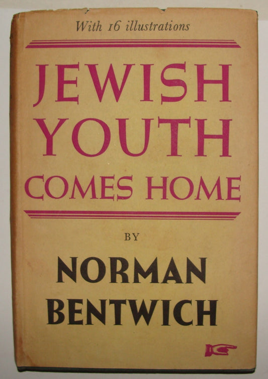 Book Jewish Zionism 1944 YOUTH COMES HOME Palestine Israel Immigration Pioneers