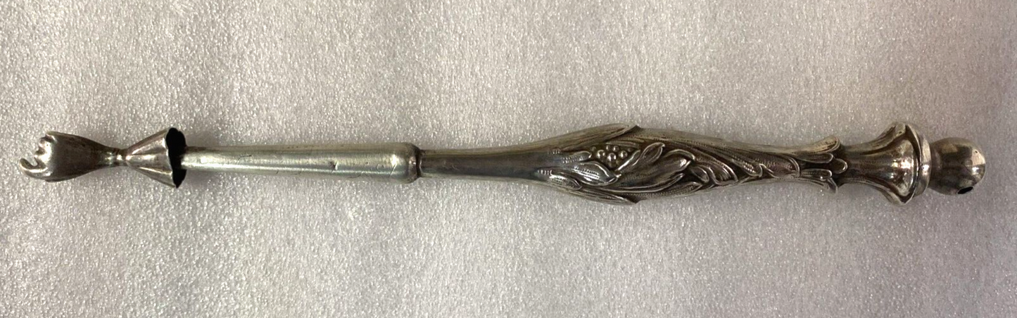 jewish judaica Vintage Sterling Silver 925 Hand Torah Pointer
