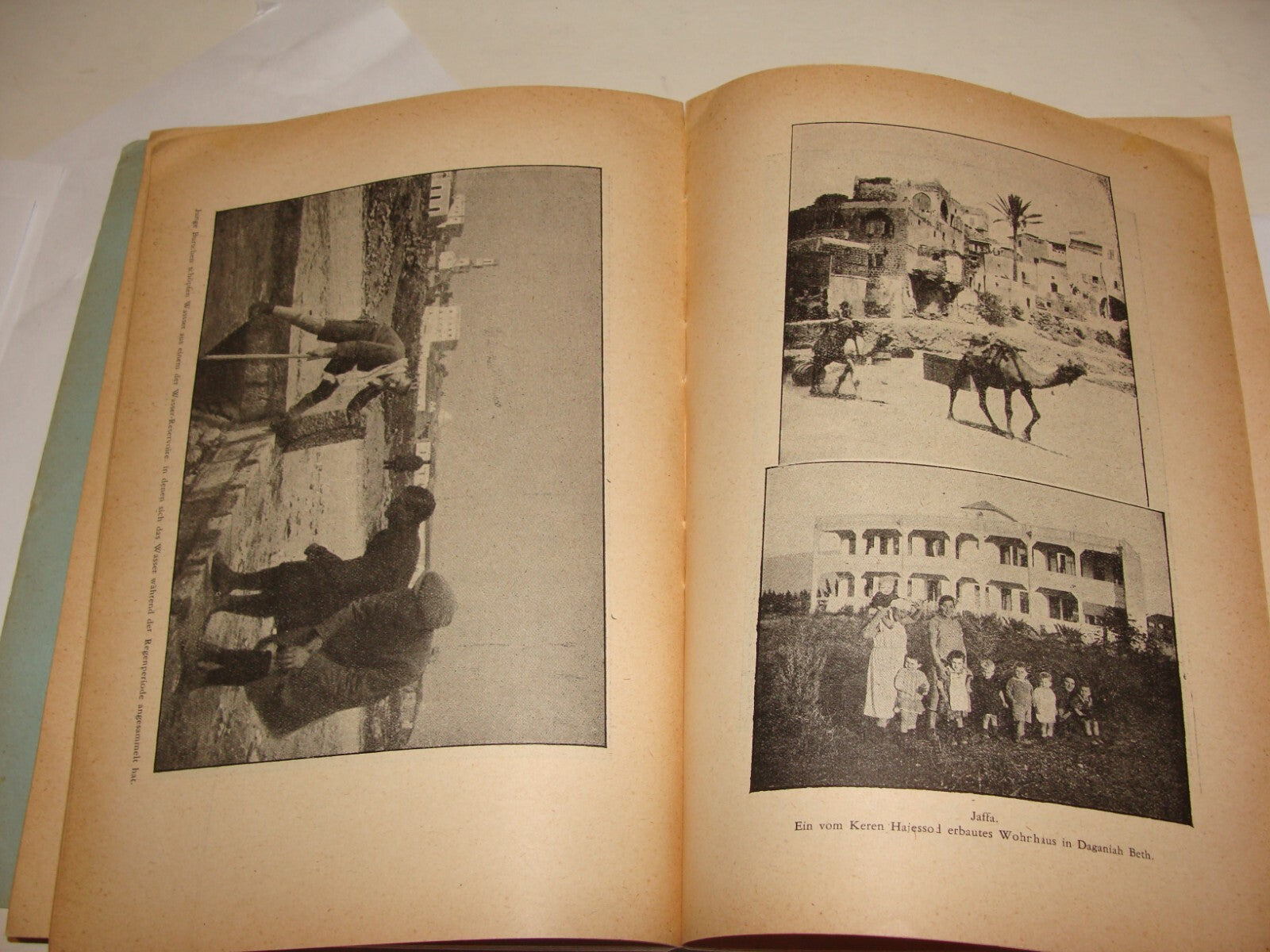 Book Jewish Judaica 1928 National Fund German Czech Prague Zionist Palestine