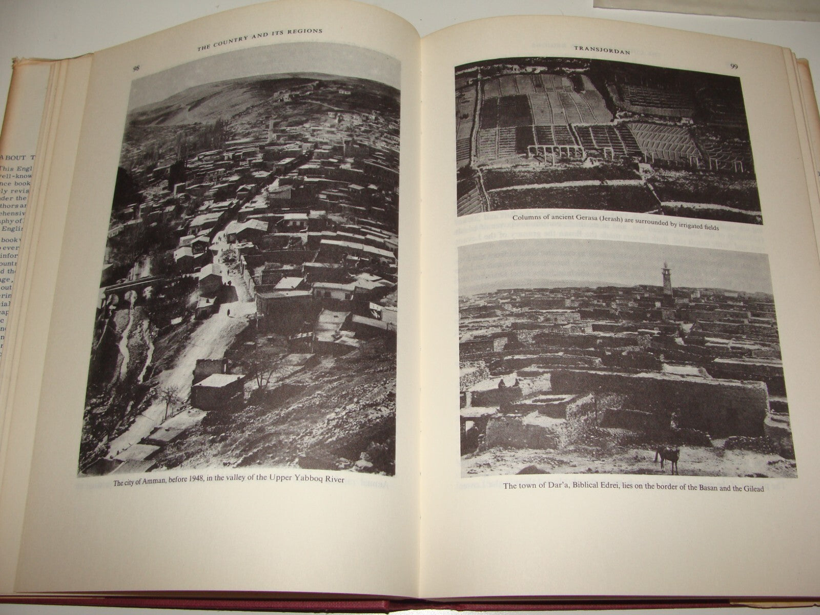 Jewish Judaica 1966 GEOGRAPHY OF ISRAEL Book + Map English Version