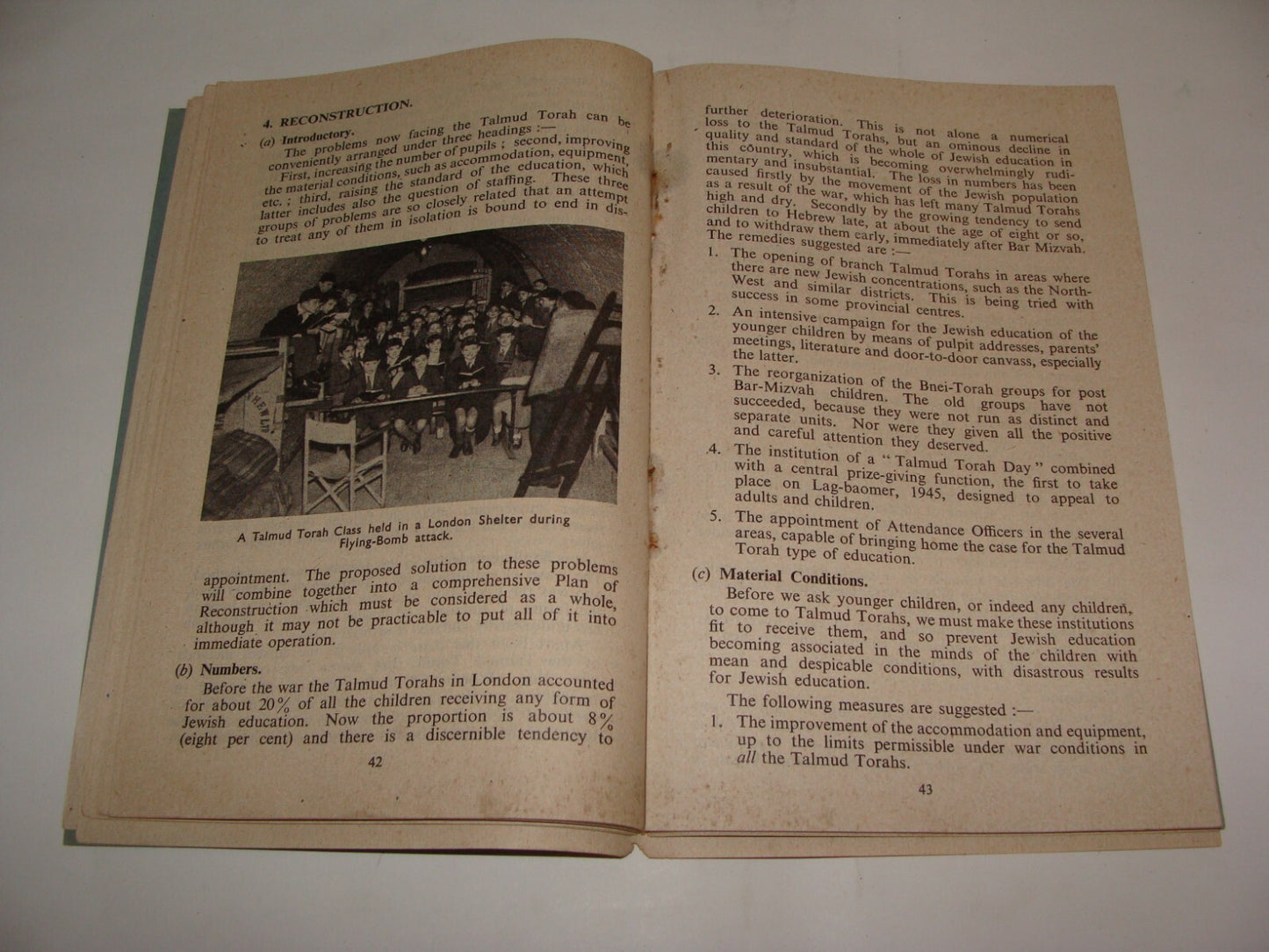 Joint Emergency Committee for Jewish Religious Education in Great Britain 1944