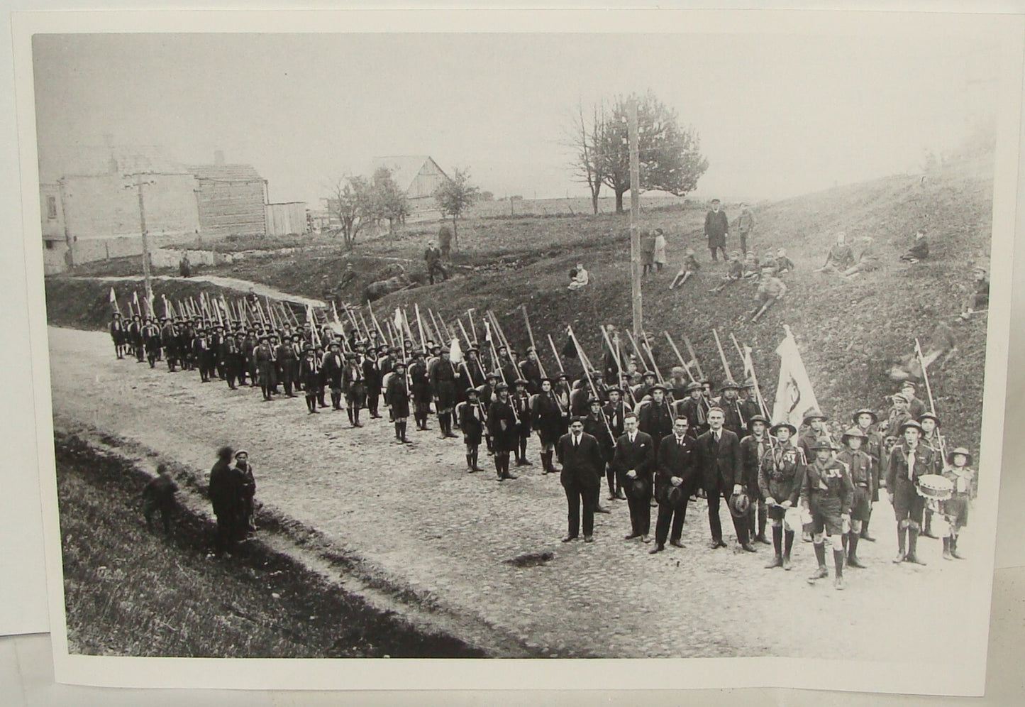 Photo Print, Judaica Jewish 1924 Poland Slonim Hasomer Hazair Zionist Youth