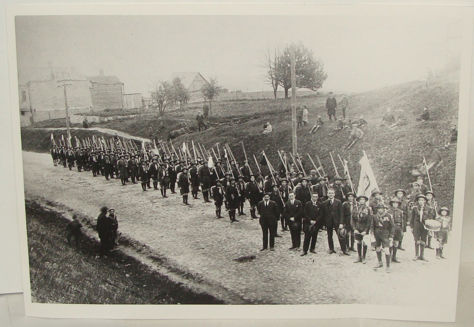 Photo Print, Judaica Jewish 1924 Poland Slonim Hasomer Hazair Zionist Youth