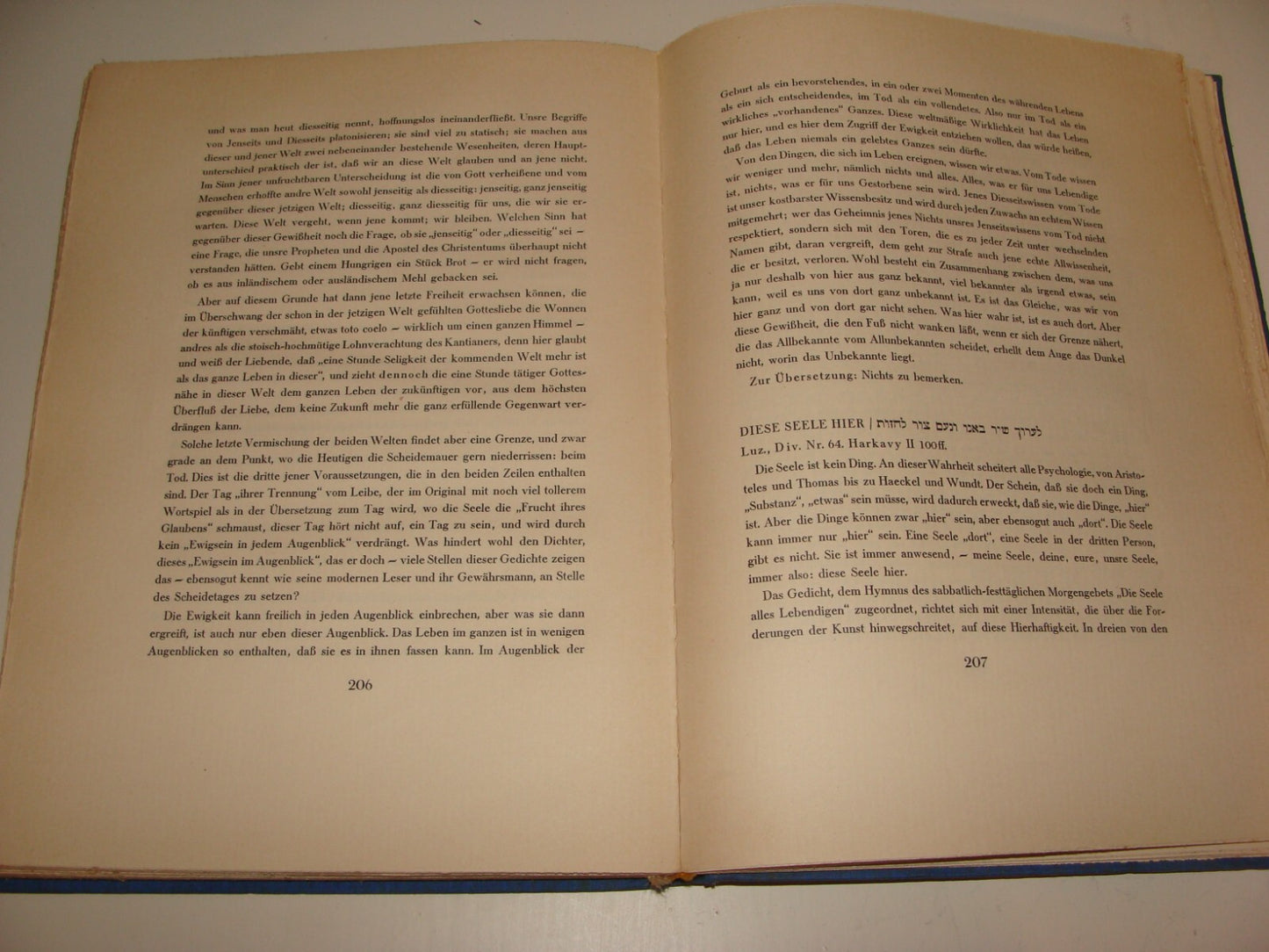 Germany Book Jewish Judaica 1926 German   Rabbi Jehuda Halevy Songs Poetry Poems