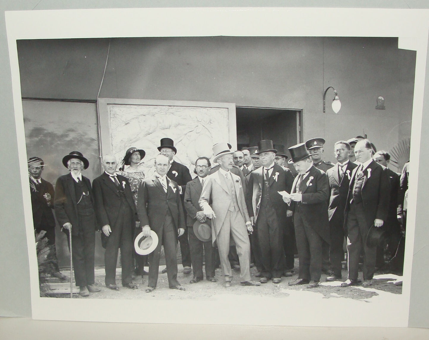 Photo Print 1932 Palestine Israel Tel Aviv Levant Fair High Commissioner Wauchop