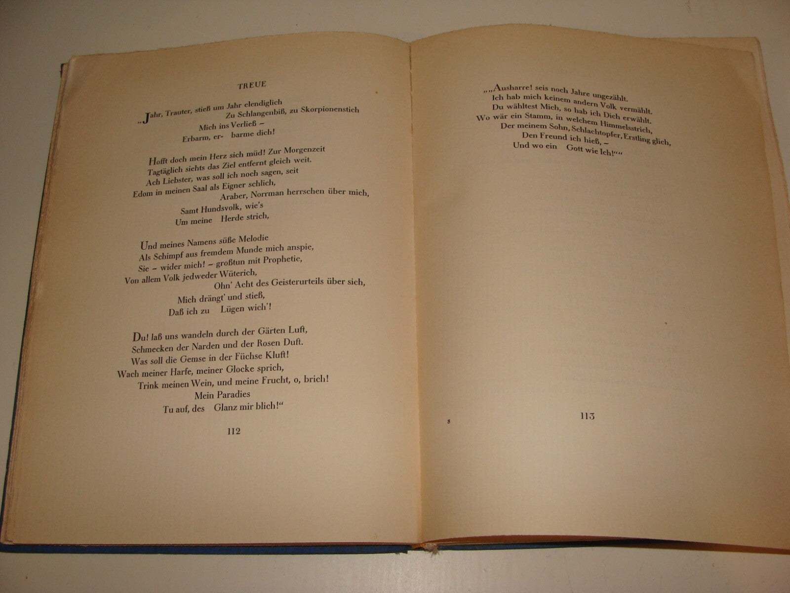 Germany Book Jewish Judaica 1926 German   Rabbi Jehuda Halevy Songs Poetry Poems
