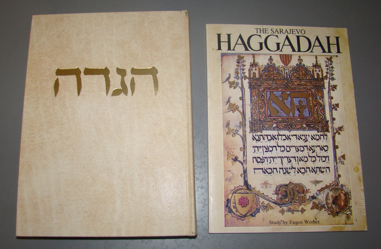 Book Jewish judaica Passover Pesach Sarajevo Haggadah Eugen Werber +Introduction