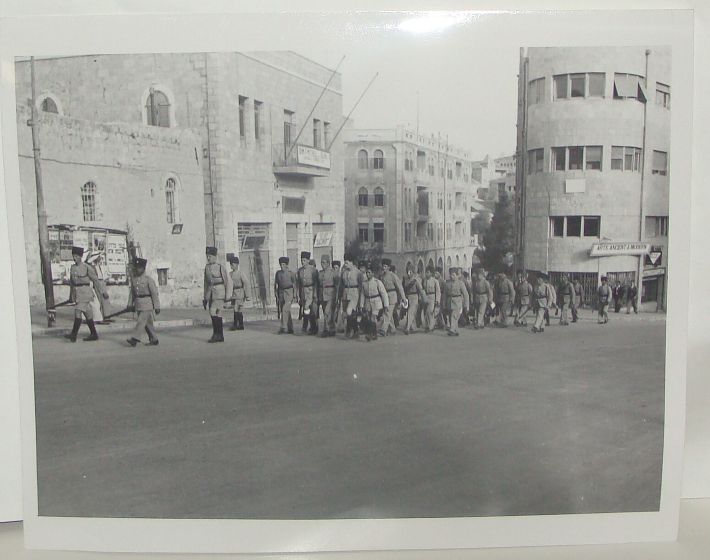 Photo Print, Jewish Judaica Palestine Israel Jerusalem Police King David 1938