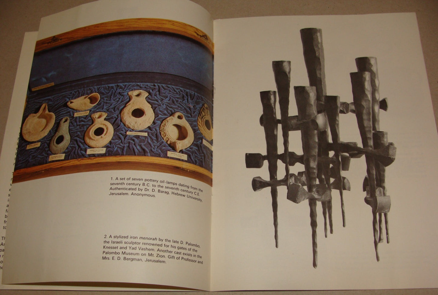 Pol Jewish Judaica 1974 Israel Auction Catalogue Soldier Welfare President