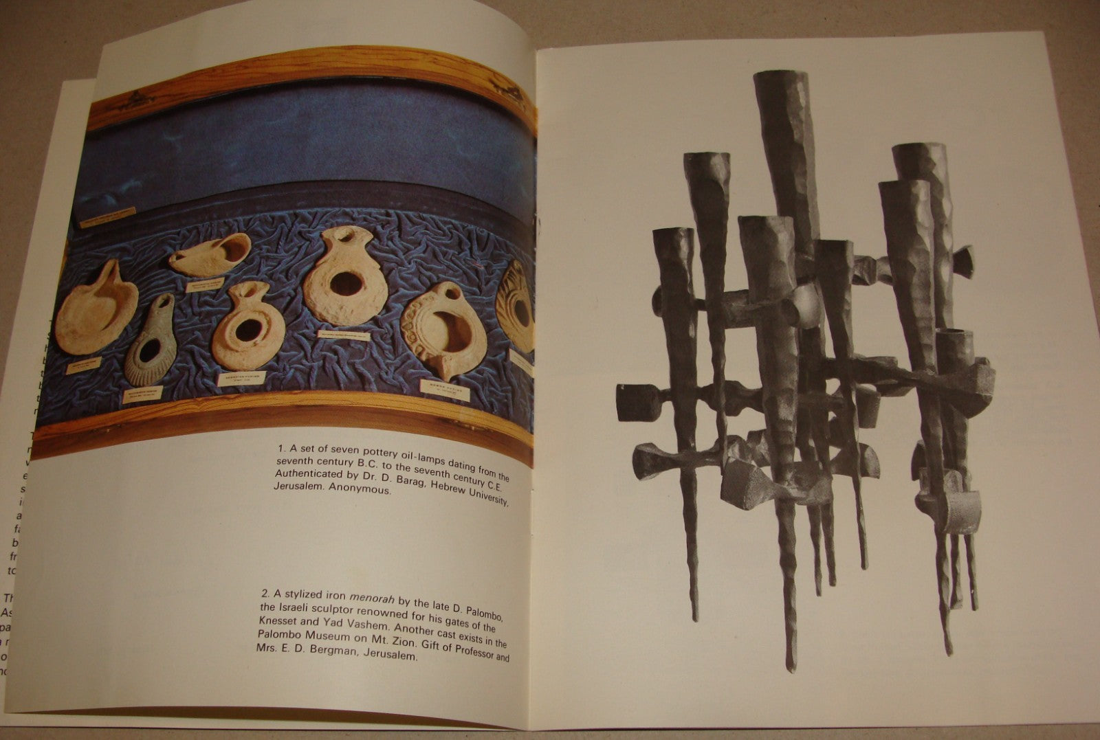 Pol Jewish Judaica 1974 Israel Auction Catalogue Soldier Welfare President