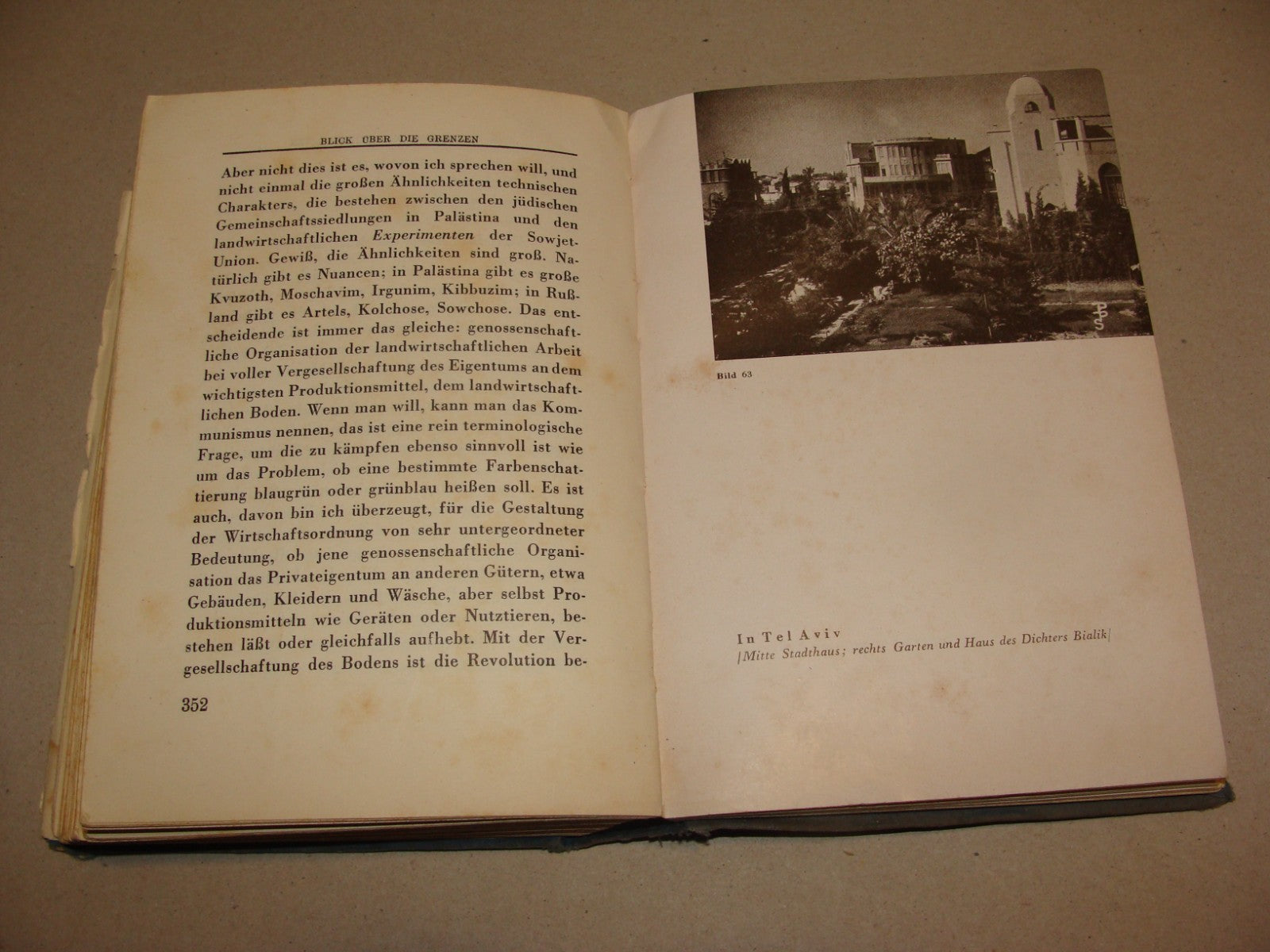 Germany Book Jewish 1933 PALESTINE Israel Hugo Herrmann Zionist Pioneers German