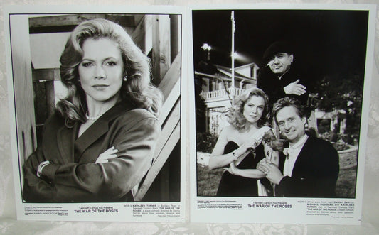 Press Photo The War of The Roses Movie Kathleen Turner Michael Douglas DeVito