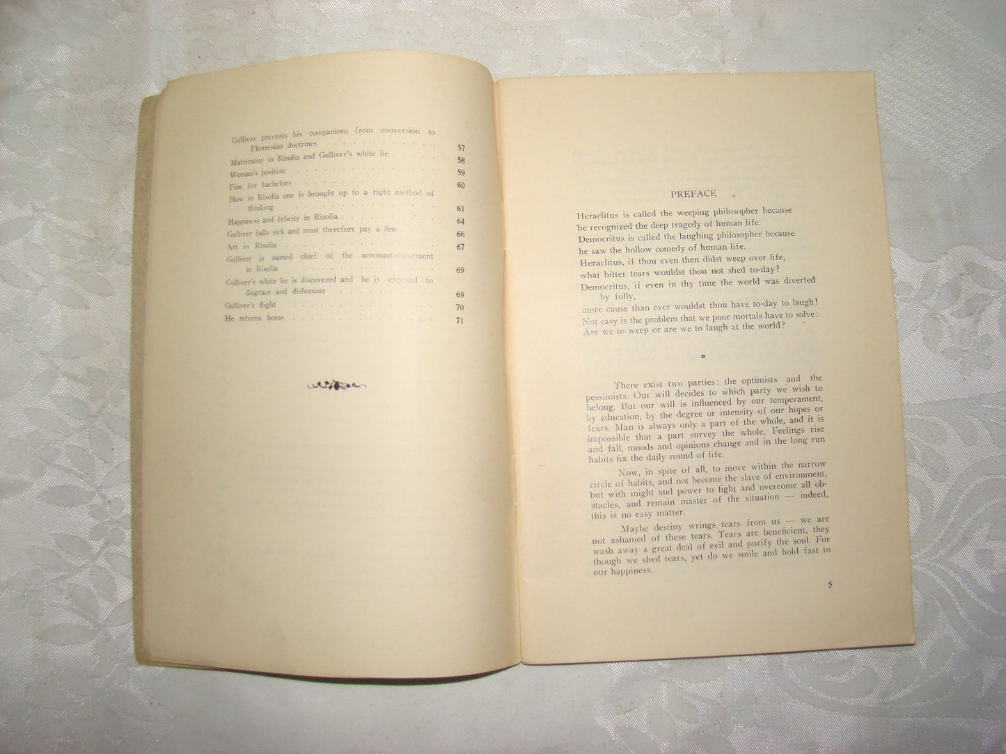 Book Jewish Maurice Ascher Gulliver's New Travel Palestine Israel 1940 Children