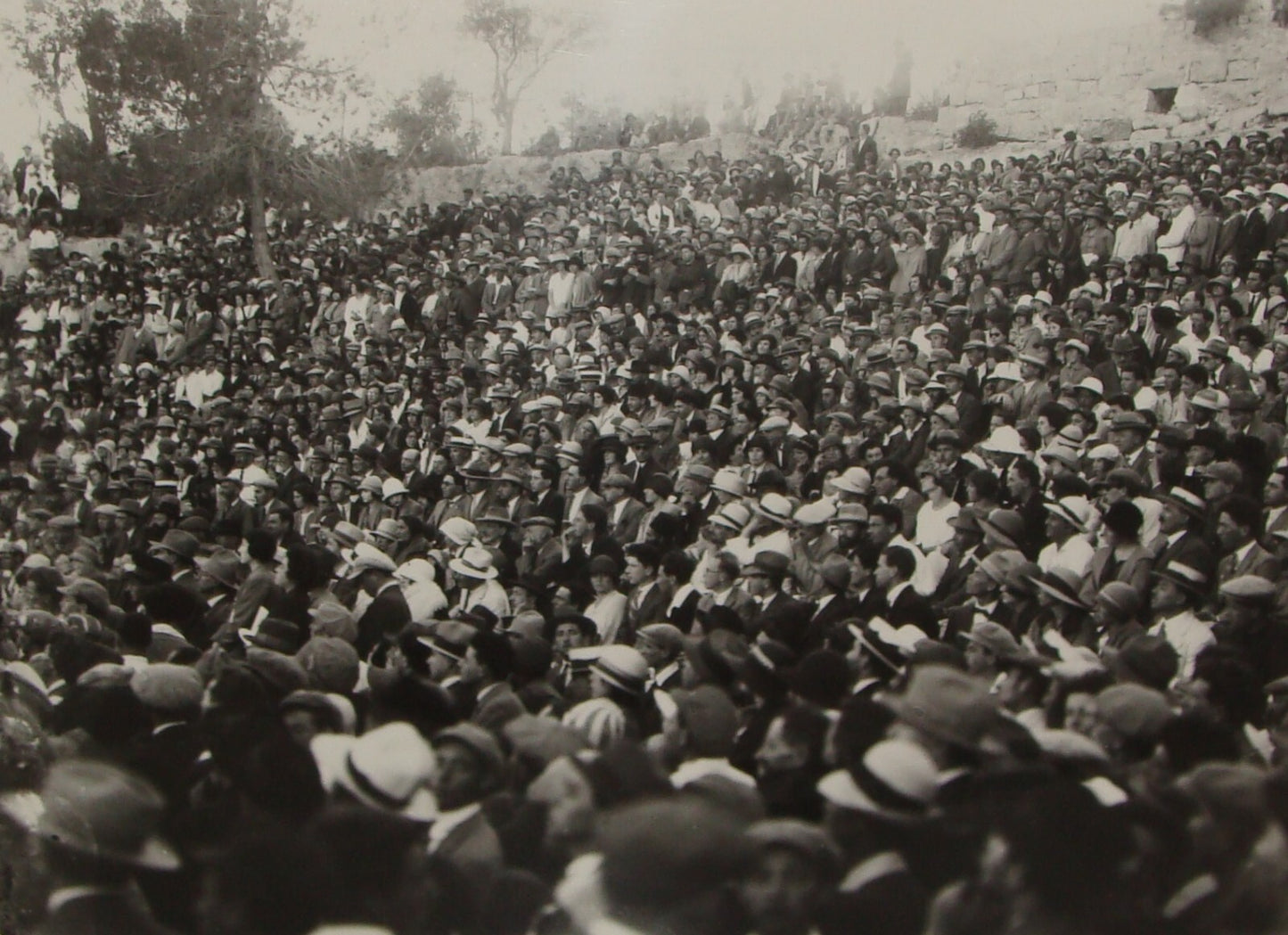 Photo Print, 1925 Jewish Judaica Palestine Israel Jerusalem Hebrew University