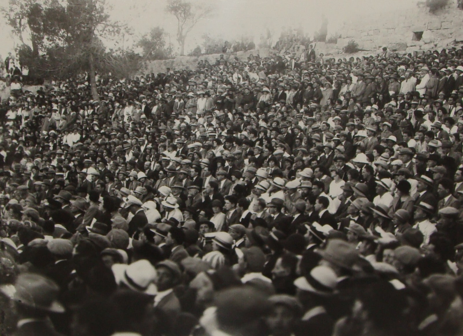 Photo Print, 1925 Jewish Judaica Palestine Israel Jerusalem Hebrew University