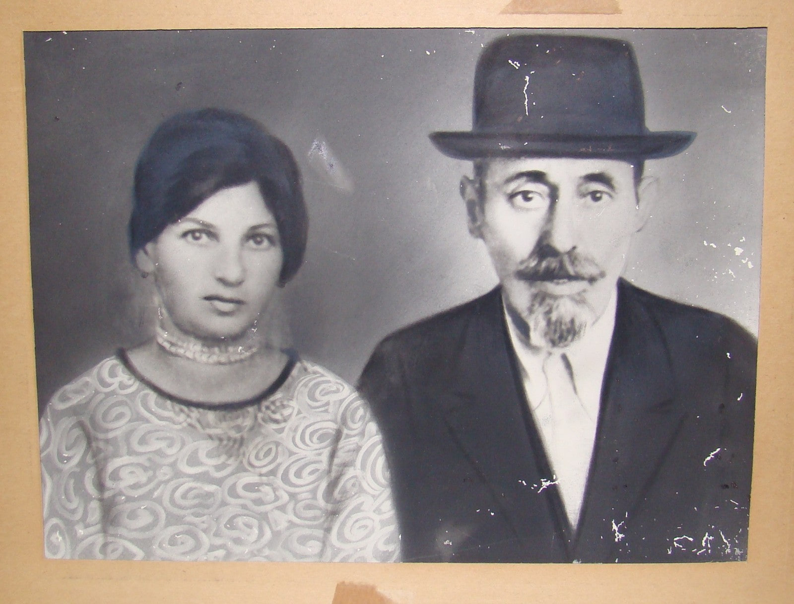 Photo Jewish judaica big rabbi origin unknown