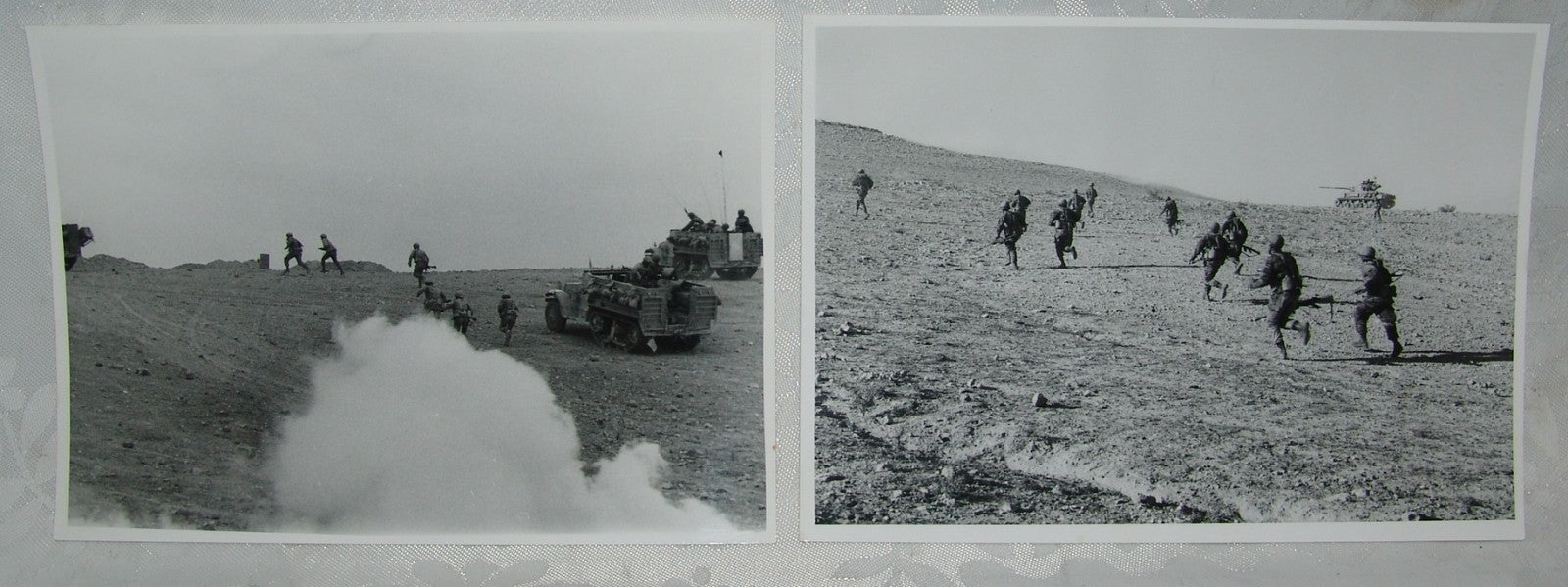 Israel Army 1973 Military IDF Yom Kippur War Press Photo Soldiers Battle