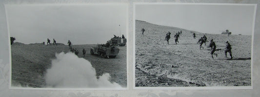Israel Army 1973 Military IDF Yom Kippur War Press Photo Soldiers Battle