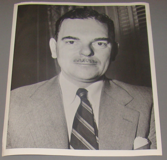 Press photo USA Thomas Dewey New York Governor President Republican Portrait