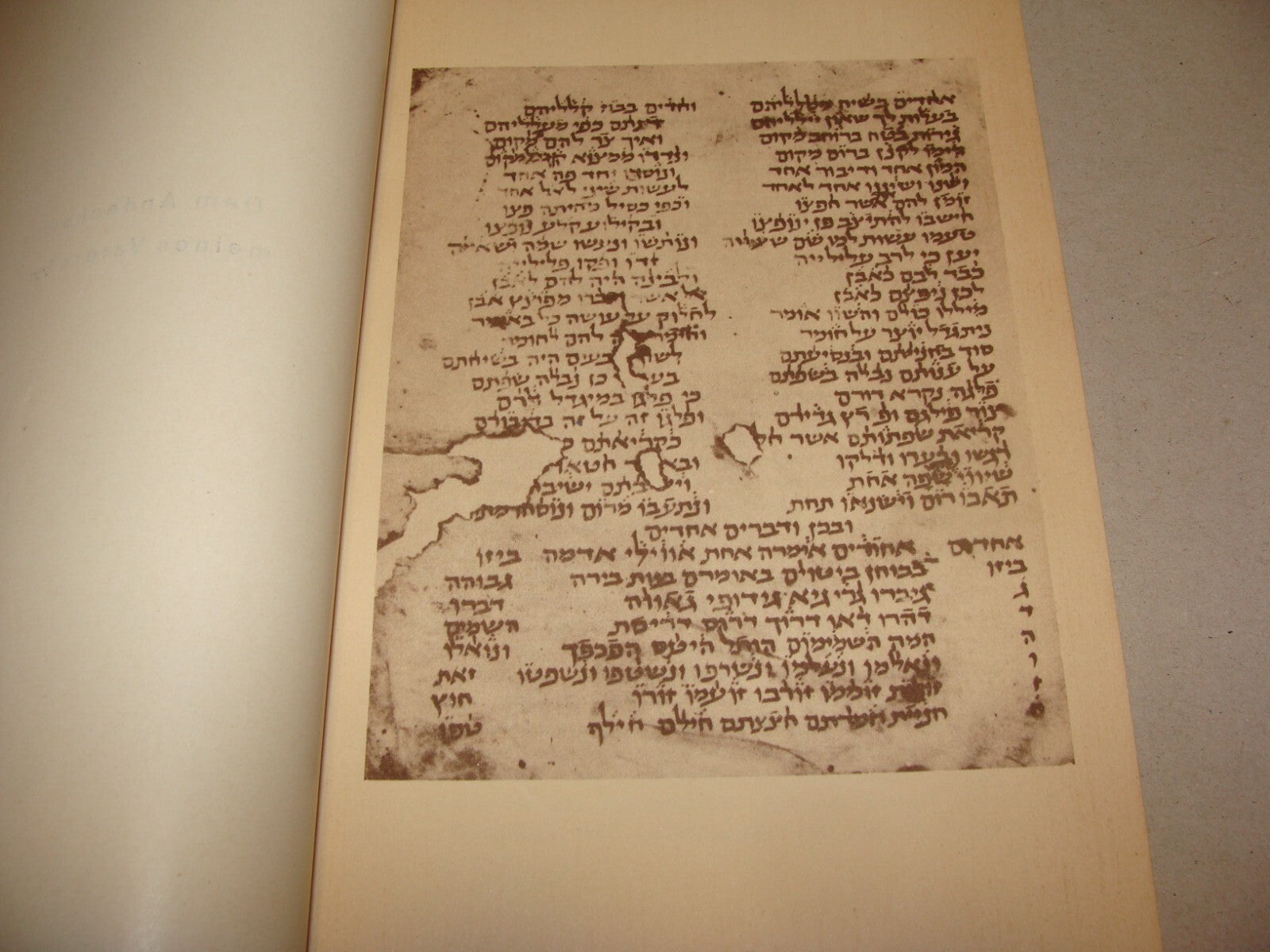 Germany Jewish Judaica 1929 German   Frankfurt Bible Biblical History Max Kober