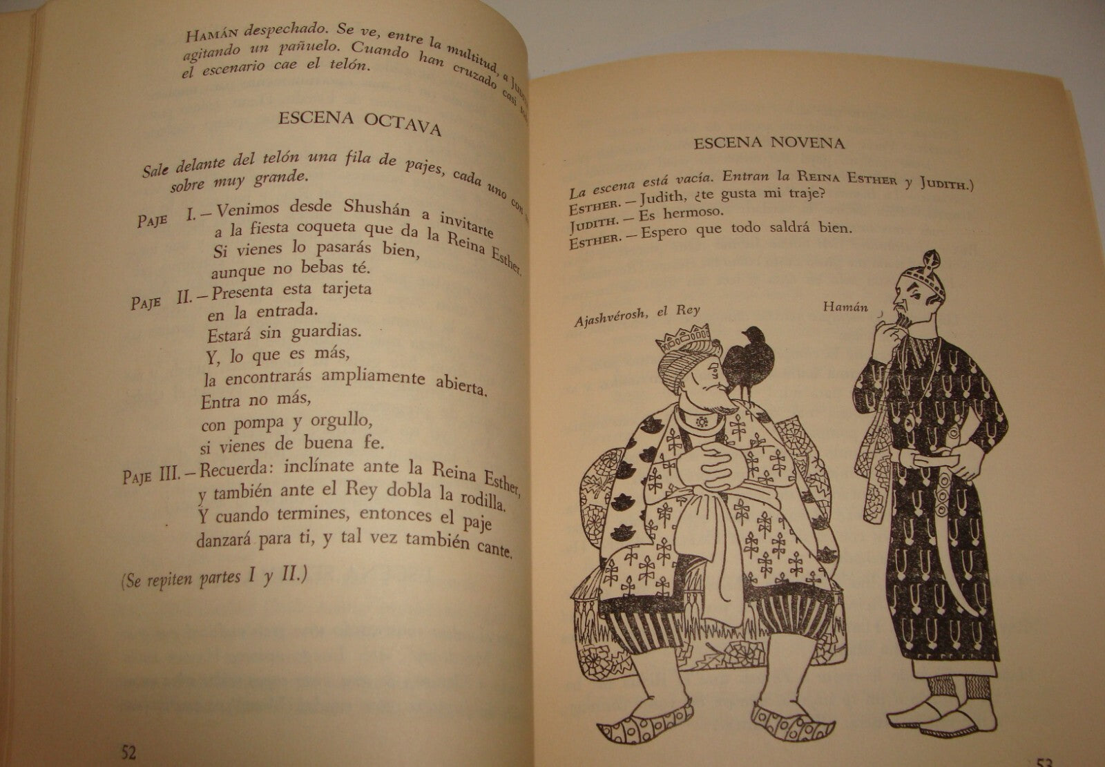 Book Jewish Judaica 1950 Argentina Buenos Aires Children Kids Theater Spanish