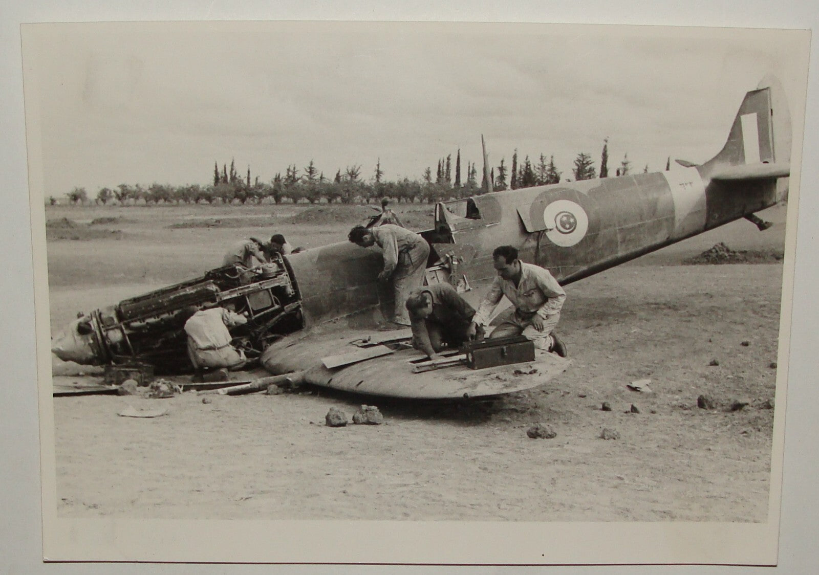 Photo Print Jewish Israel Army Israel Military 1948 Independence War Egypt