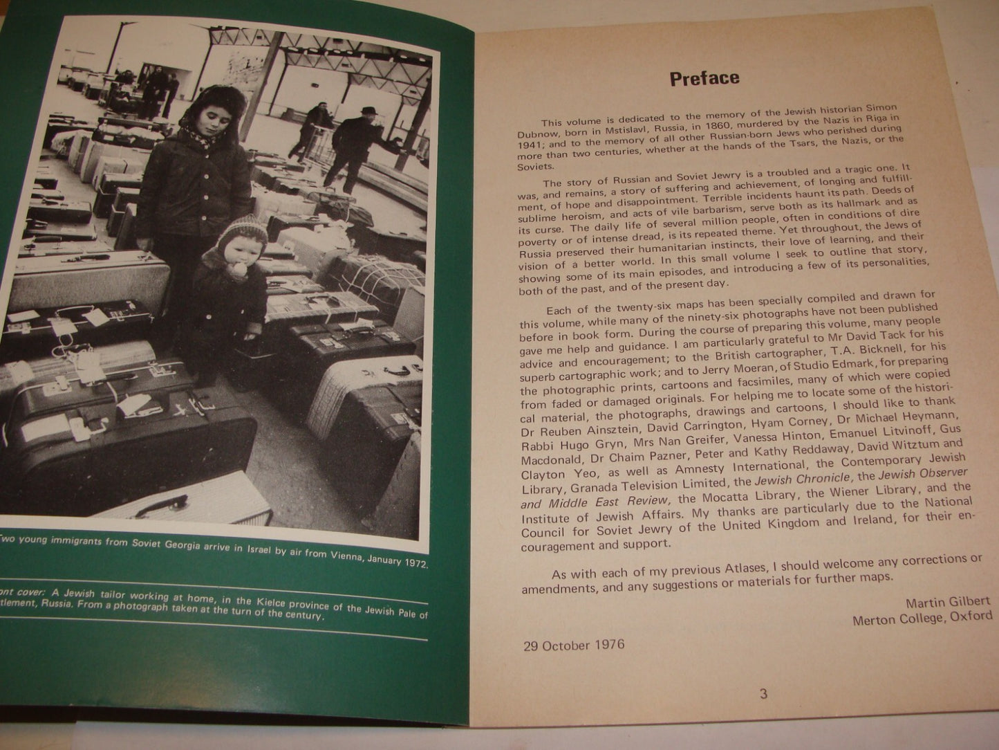 Book Jewish Judaica Soviet Russia Russian Jews History Map Photo Album